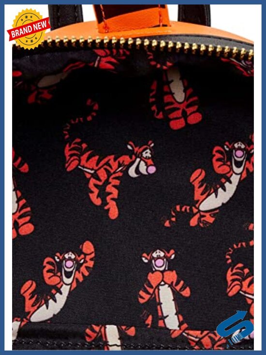 Disney Winnie the Pooh Tigger Cosplay Mini Backpack Faux Leather Moving Tail main image 5